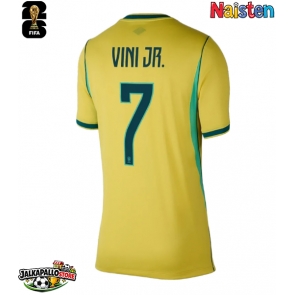 Brasilia Vinicius Junior #7 Kotipaita Naisten MM-kisat 2026 Lyhythihainen